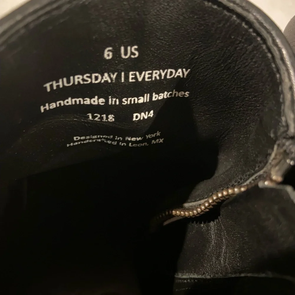 Thursday Boot Company Black Ankle Booties
